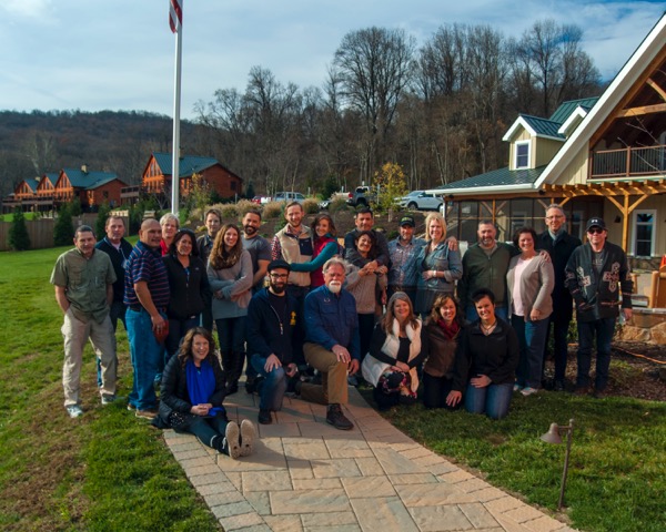 Our last retreat of the year! Military Families wrote powerful songs at Boulder Crest Retreat, our dedicated partner. With thanks to the USO for funding three amazing retreats at Boulder Crest in 2015. Photo Credit: MC2 Leonard Adams (Navy)